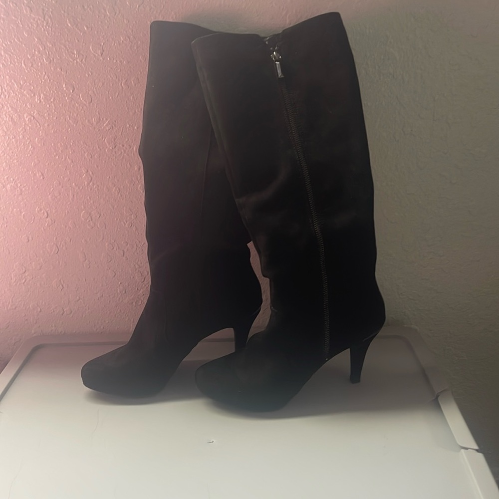 Knee high heels